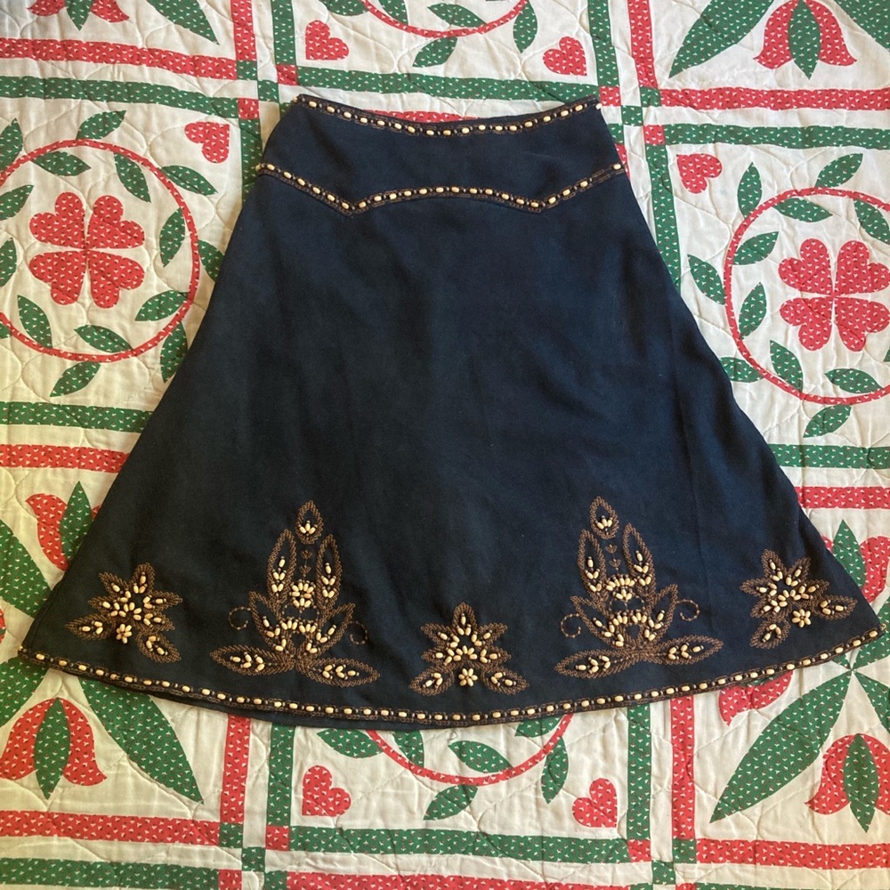 Vintage beaded skirt